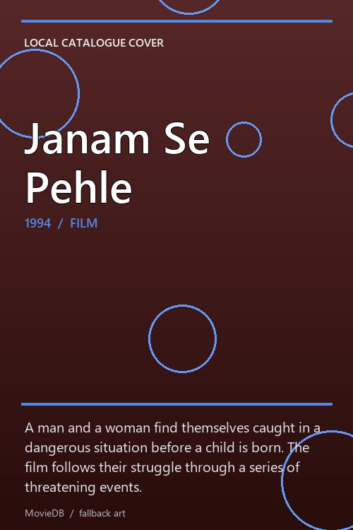 Janam Se Pehle poster