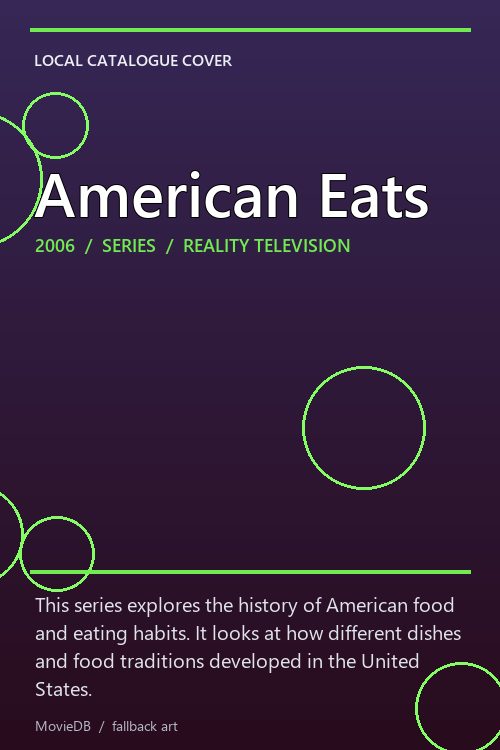 American Eats poster