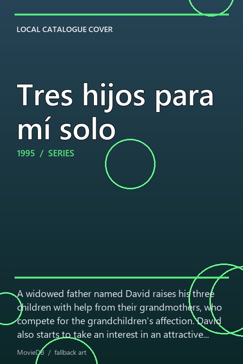 Tres hijos para mí solo poster