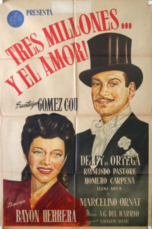 3 millones y el amor poster
