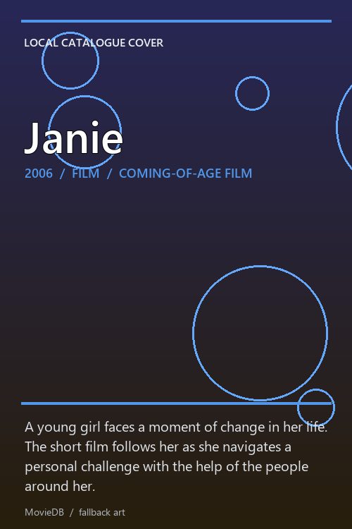 Janie poster