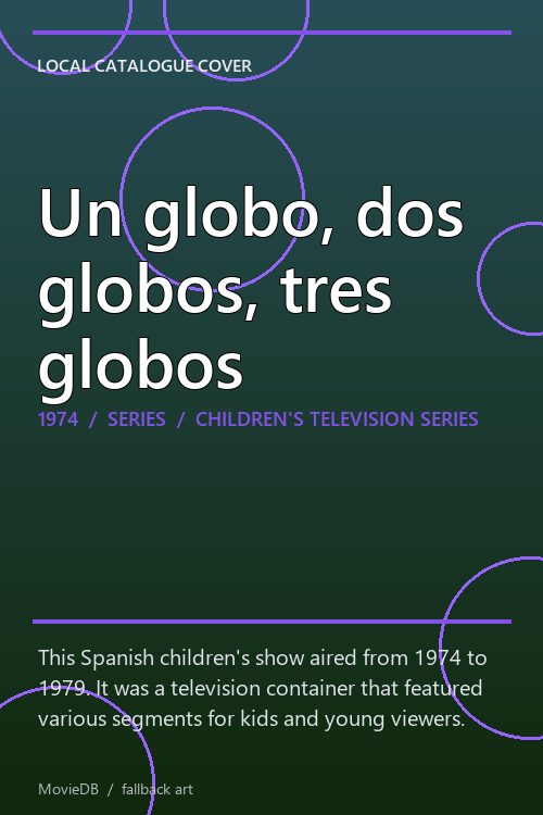 Un globo, dos globos, tres globos poster