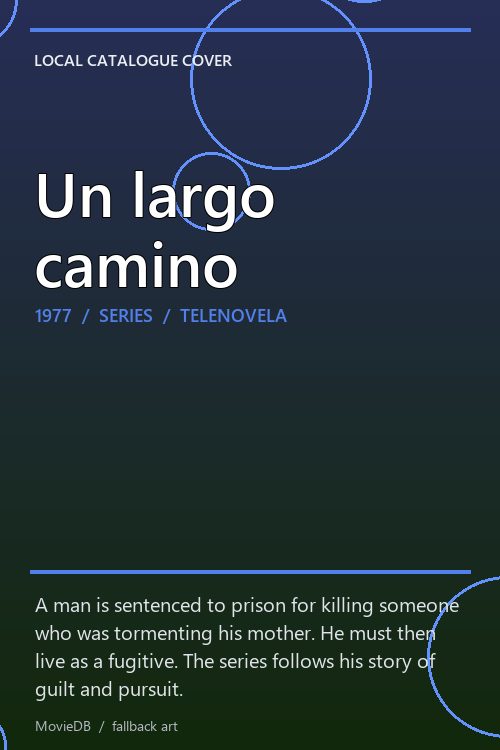 Un largo camino poster