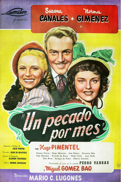 Un Pecado Por Mes poster