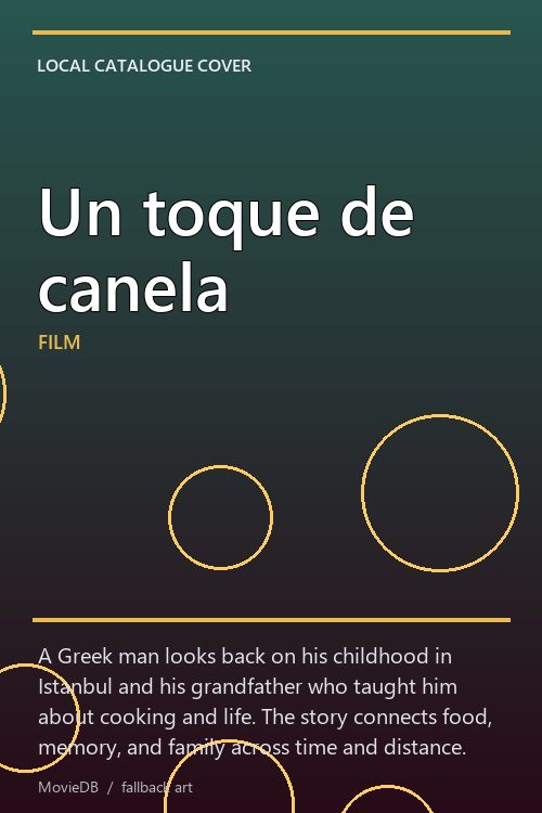 Un toque de canela poster