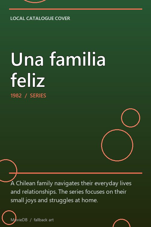 Una familia feliz poster