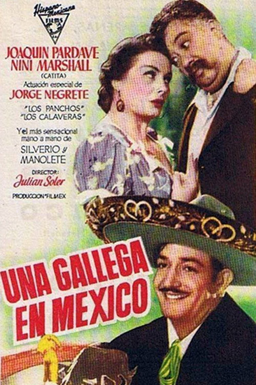 Una Gallega en México poster
