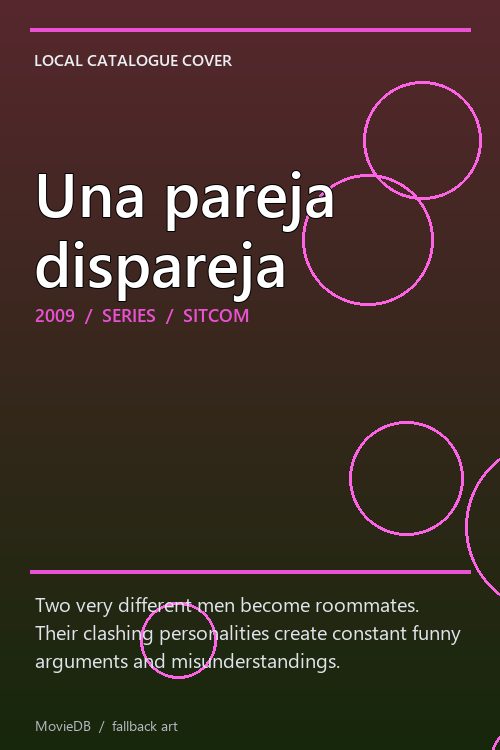 Una pareja dispareja poster