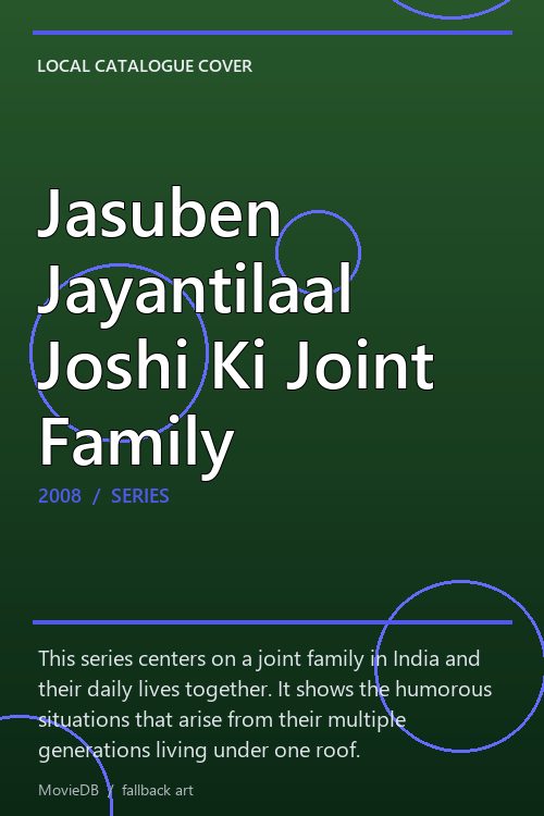Jasuben Jayantilaal Joshi Ki Joint Family poster