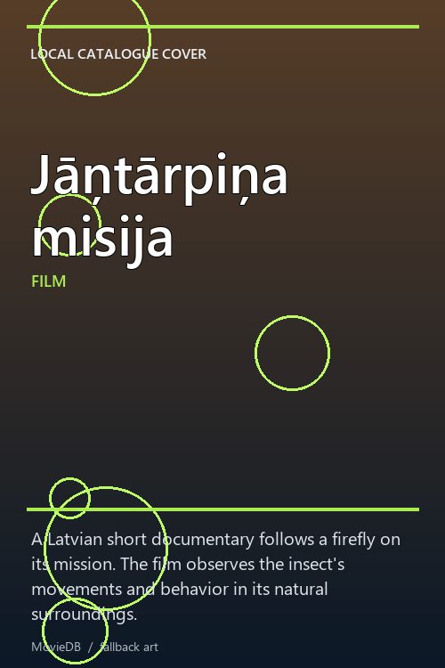 Jāņtārpiņa misija poster