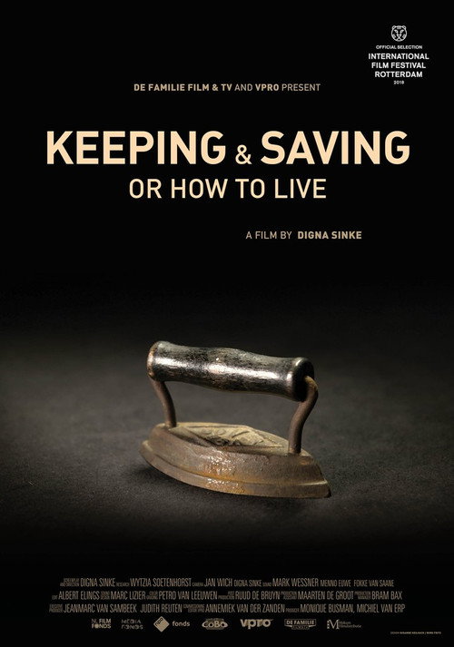 Keeping & saving or how to live poster