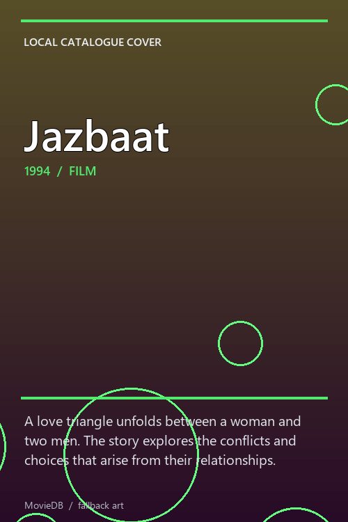 Jazbaat poster