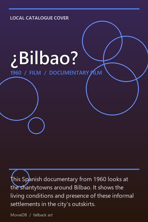 ¿Bilbao? poster