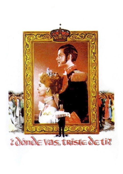 Alfonso XII and María Cristina poster