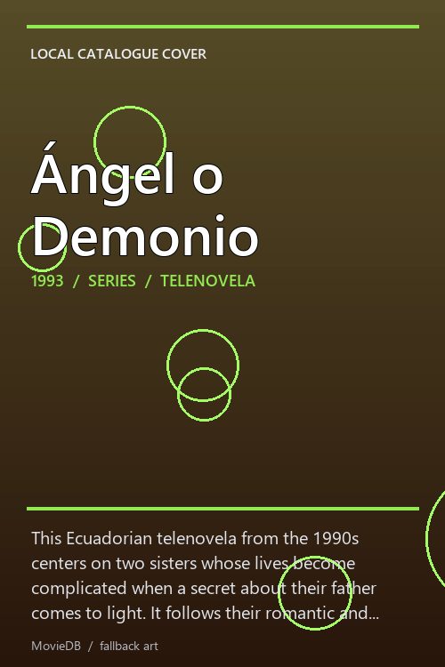 Ángel o Demonio poster