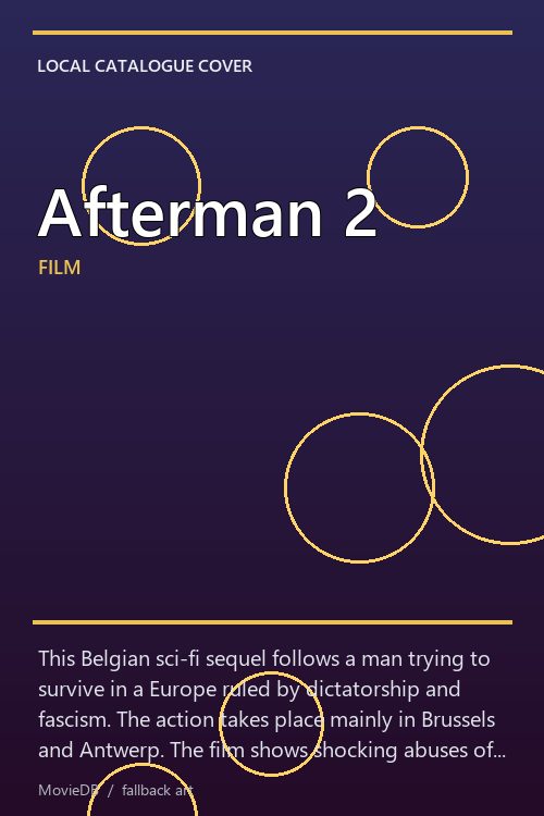 Afterman 2 poster