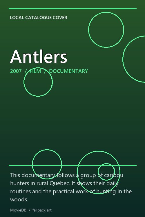 Antlers poster