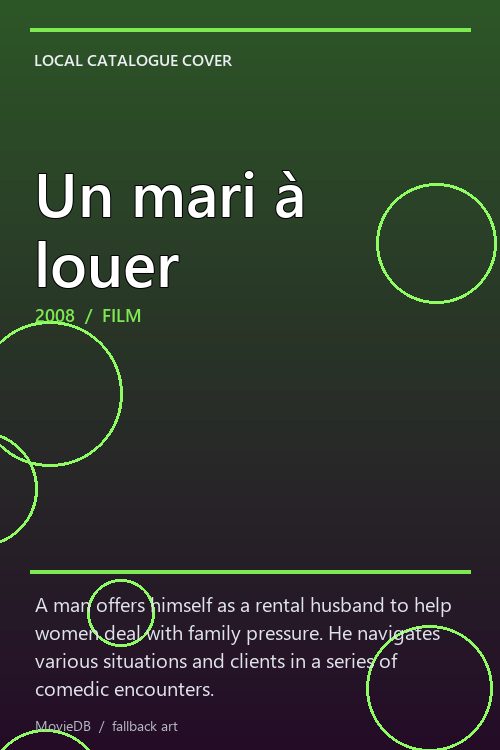 Un mari à louer poster