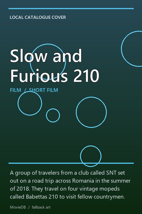 Slow and Furious 210 poster