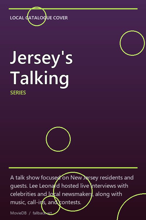 Jersey's Talking poster