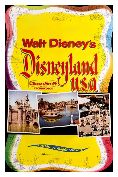 Disneyland, U.S.A. poster