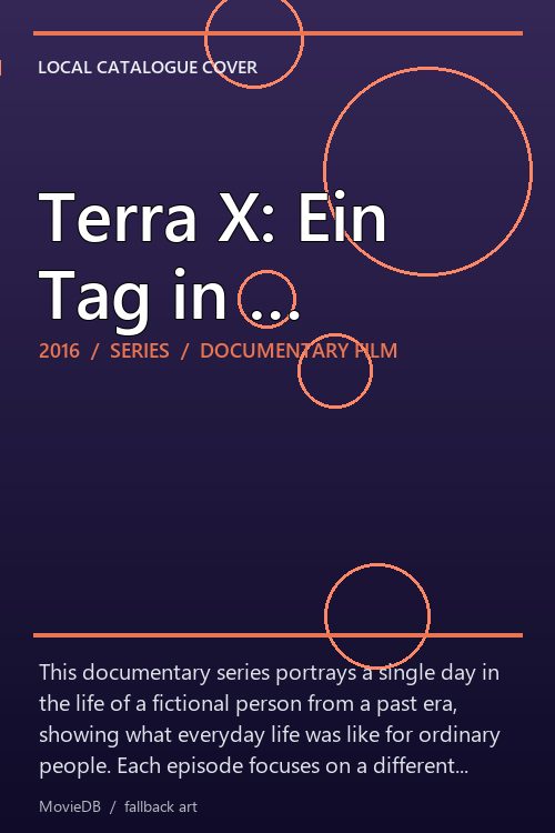 Terra X: Ein Tag in … poster