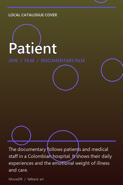Patient poster