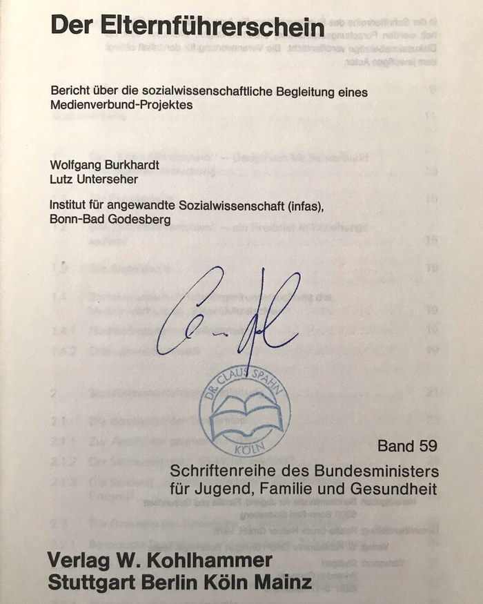 Der Elternführerschein poster