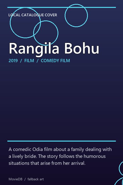 Rangila Bohu poster