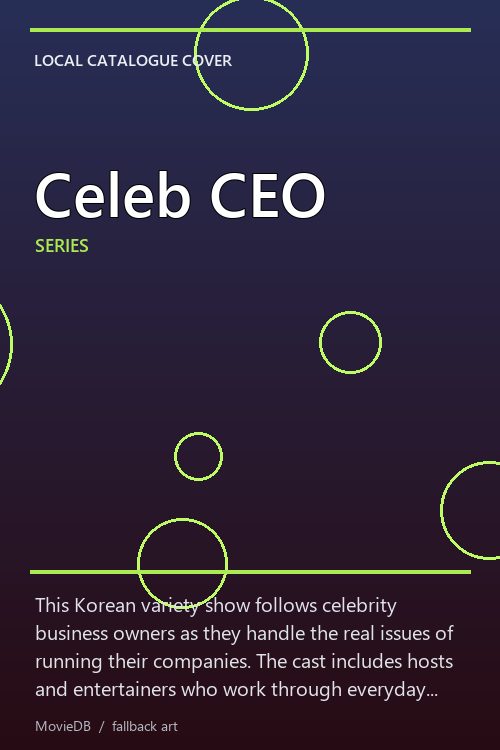Celeb CEO poster