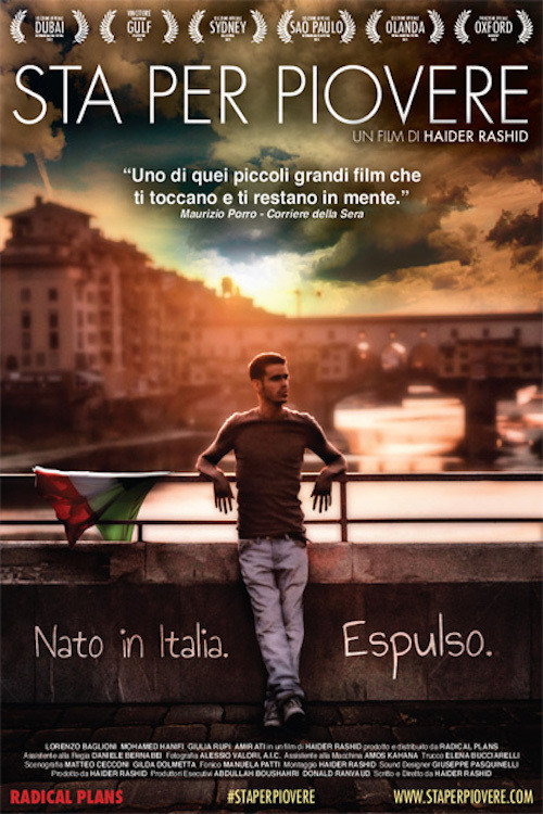 Sta per piovere poster