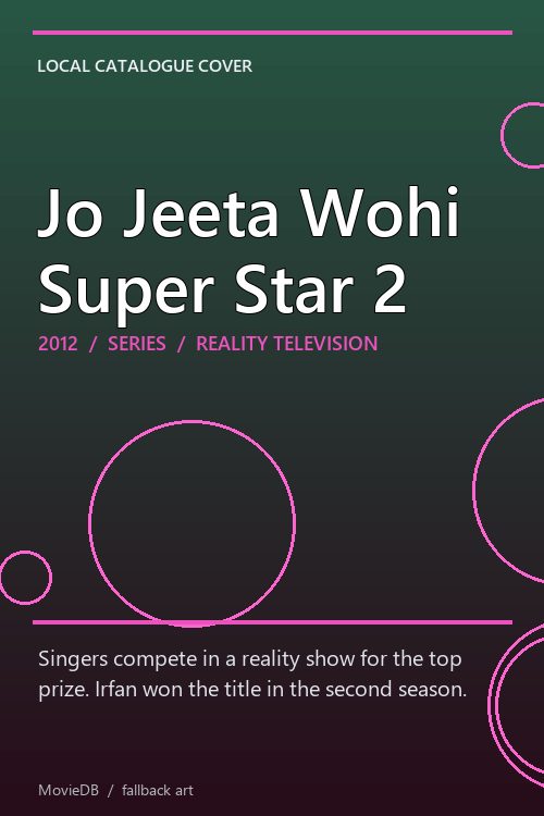 Jo Jeeta Wohi Super Star 2 poster