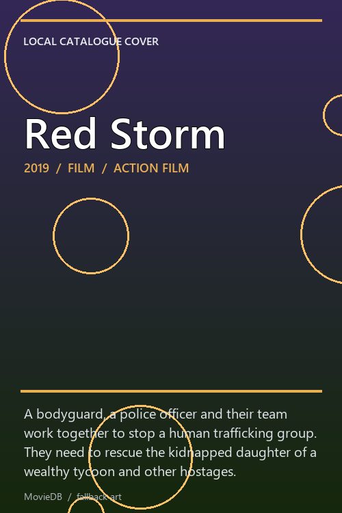 Red Storm poster