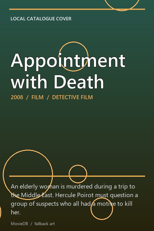 Appointment with Death poster