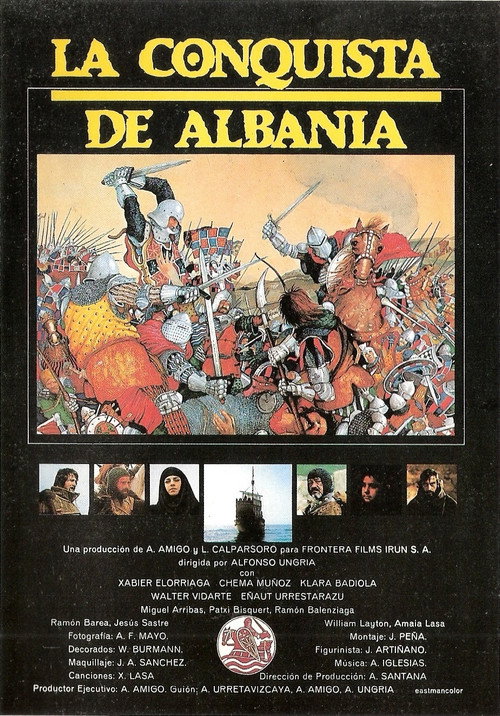 The Conquest of Albania poster
