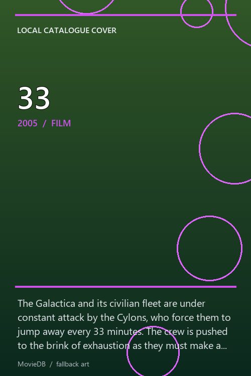 33 poster
