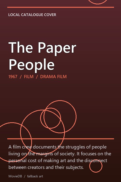 The Paper People poster