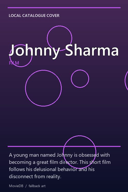 Johnny Sharma poster