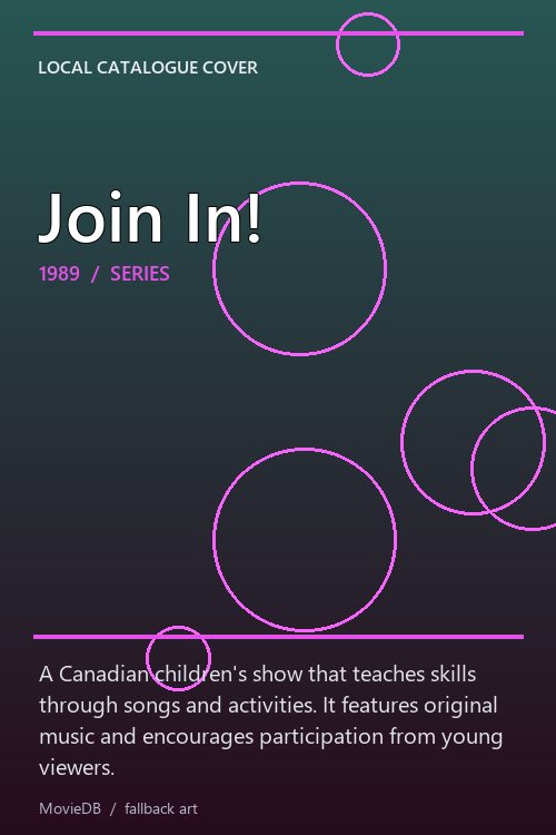 Join In! poster