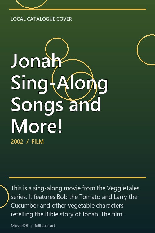 Jonah Sing-Along Songs and More! poster