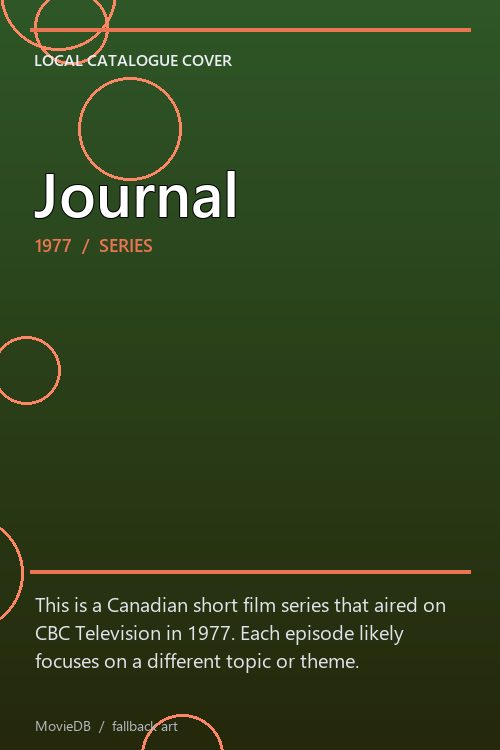 Journal poster
