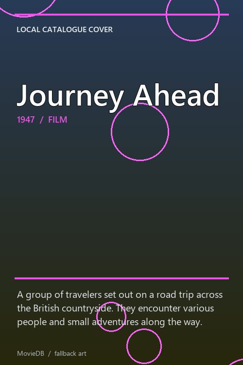 Journey Ahead poster