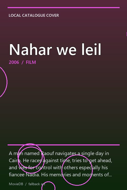 Nahar we leil poster