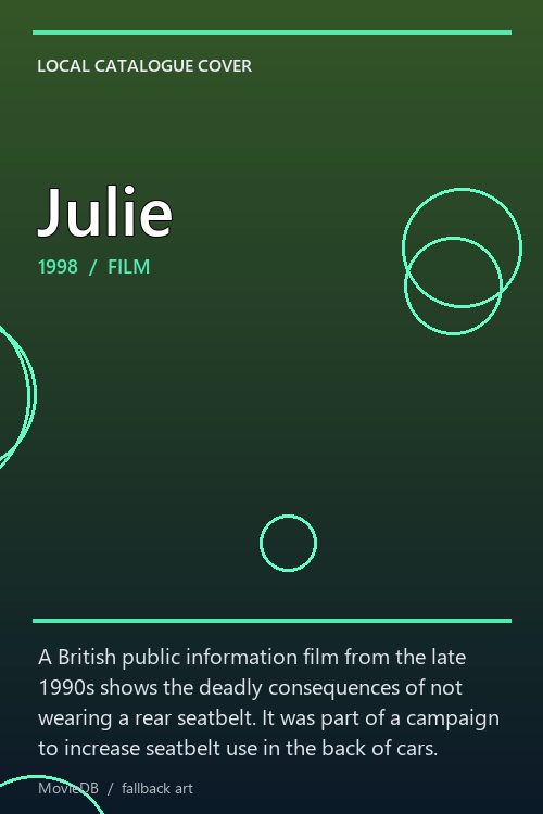 Julie poster