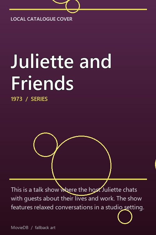 Juliette and Friends poster