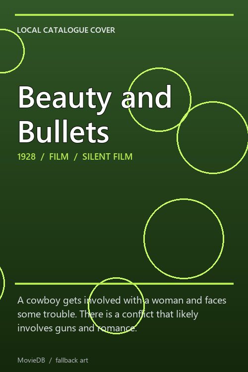 Beauty and Bullets poster