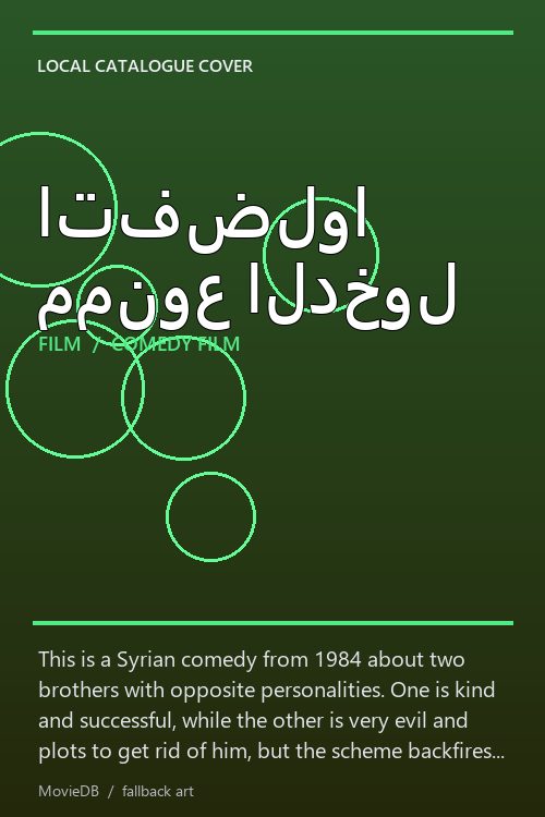 اتفضلوا ممنوع الدخول poster
