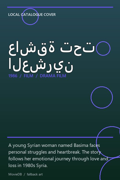 عاشقة تحت العشرين poster