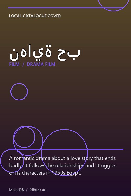 نهاية حب poster