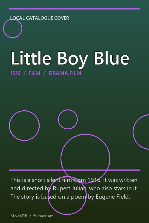 Little Boy Blue poster